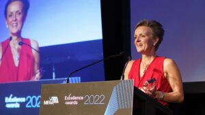 Helen Avis acceptance speech at MFAA Excellence Awards 2022