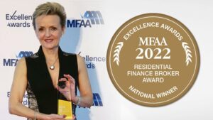 Helen Avis National Winner of the MFAA Residential Finance Broker Award 2022