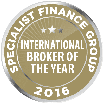 Specialist Finance Group 2016 International Broker of the Year