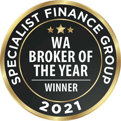 Specialist Finance Group 2021 WA Broker of the year Winner