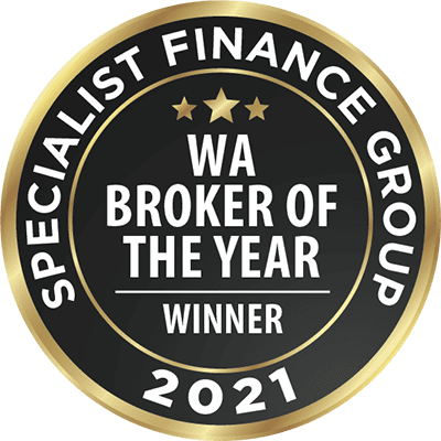 Specialist Finance Group 2021 WA Broker of the year Winner