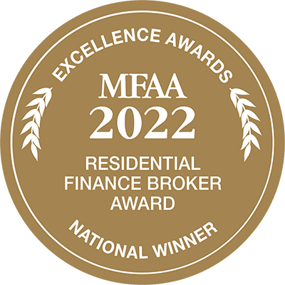 MFAA 2022 - Residential Finance Broker Award - National Winner