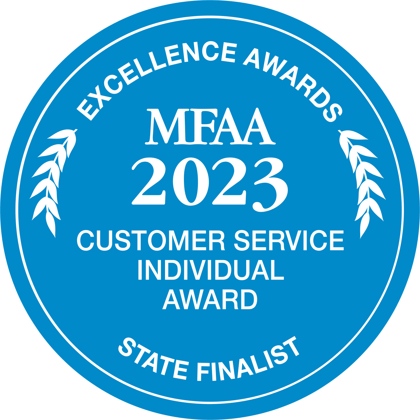 2023 MFAA - Customer Service Individual Award - State Finalist