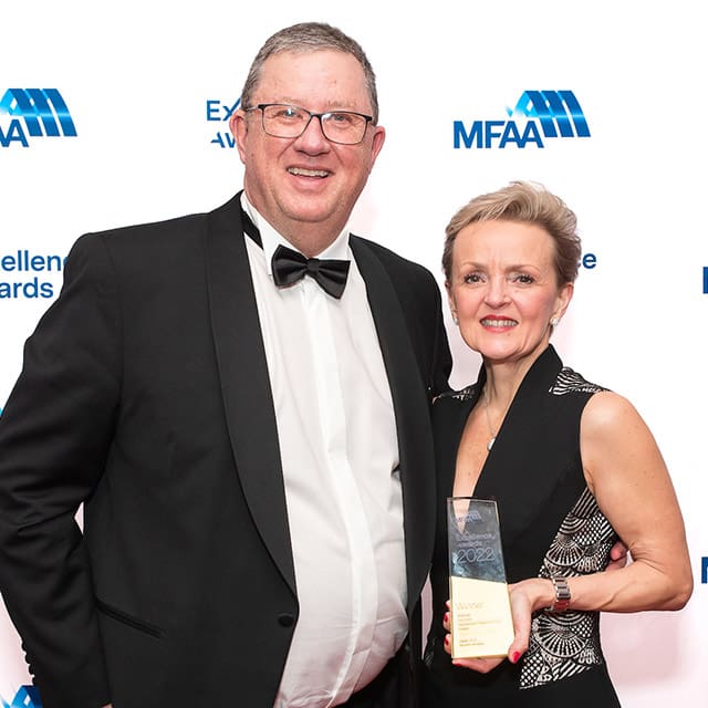 Helen Avis and Head of MFAA WA